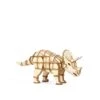KIKKERLAND Triceratops 3D Wooden Puzzle -Kikkerland GG122 TRICERATOPS 3Q 5117 square
