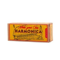KIKKERLAND Make Your Own Harmonica - Do It Yourself Kit -Kikkerland GG134 Make Your Own Harmonica Pkg WB 3Q