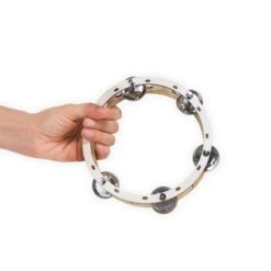 KIKKERLAND Make Your Own Tambourine - Do It Yourself Kit -Kikkerland GG158 DIYTambourine action 1
