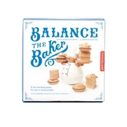 KIKKERLAND Master Your Balance With The Baker - Pies - Cakes - Croissants -Kikkerland GG173 pkg 1