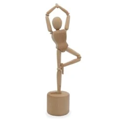 KIKKERLAND Yogi Push Puppet -Kikkerland GG193 YogaPushPuppet WB 1