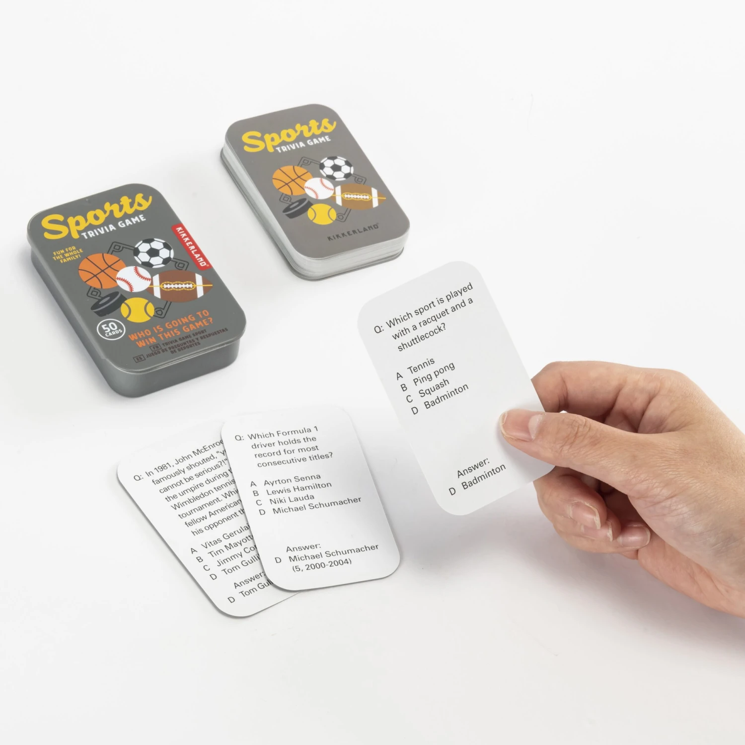 KIKKERLAND Sports Trivia Game 3 KIKKERLAND Sports Trivia Game