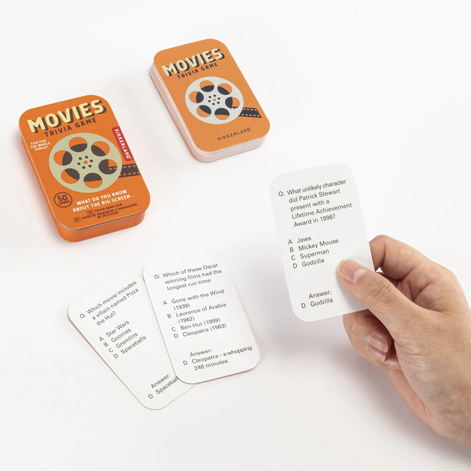 KIKKERLAND Movies Trivia Game 3 KIKKERLAND Movies Trivia Game