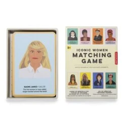KIKKERLAND Iconic Women Matching Game