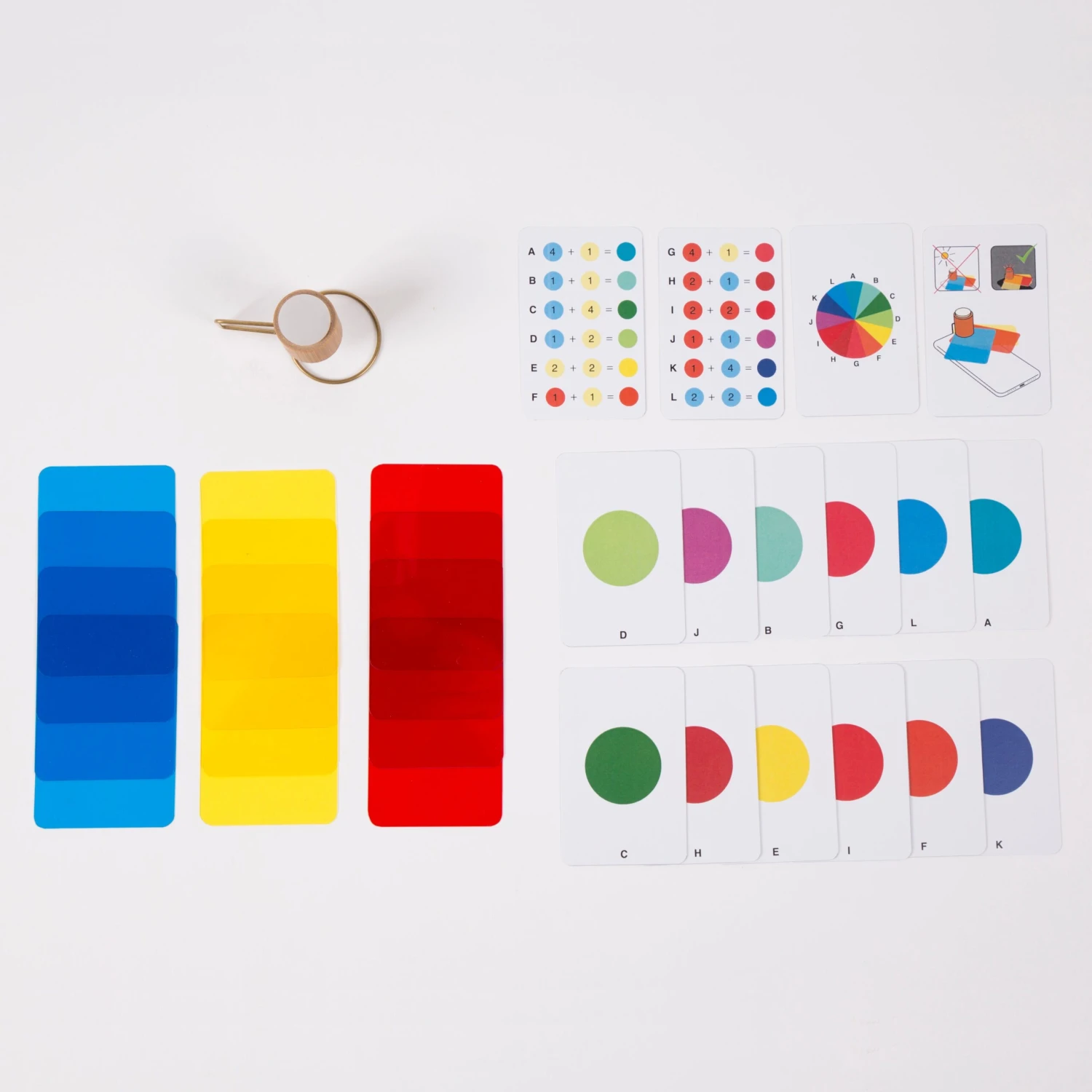 KIKKERLAND Color Mixing Game 4 KIKKERLAND Color Mixing Game - Image 2