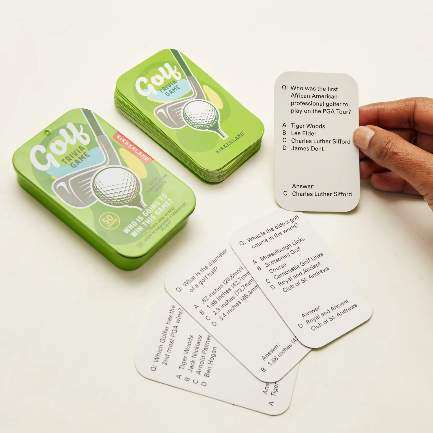 KIKKERLAND Golf Trivia Game 5 KIKKERLAND Golf Trivia Game - Image 3