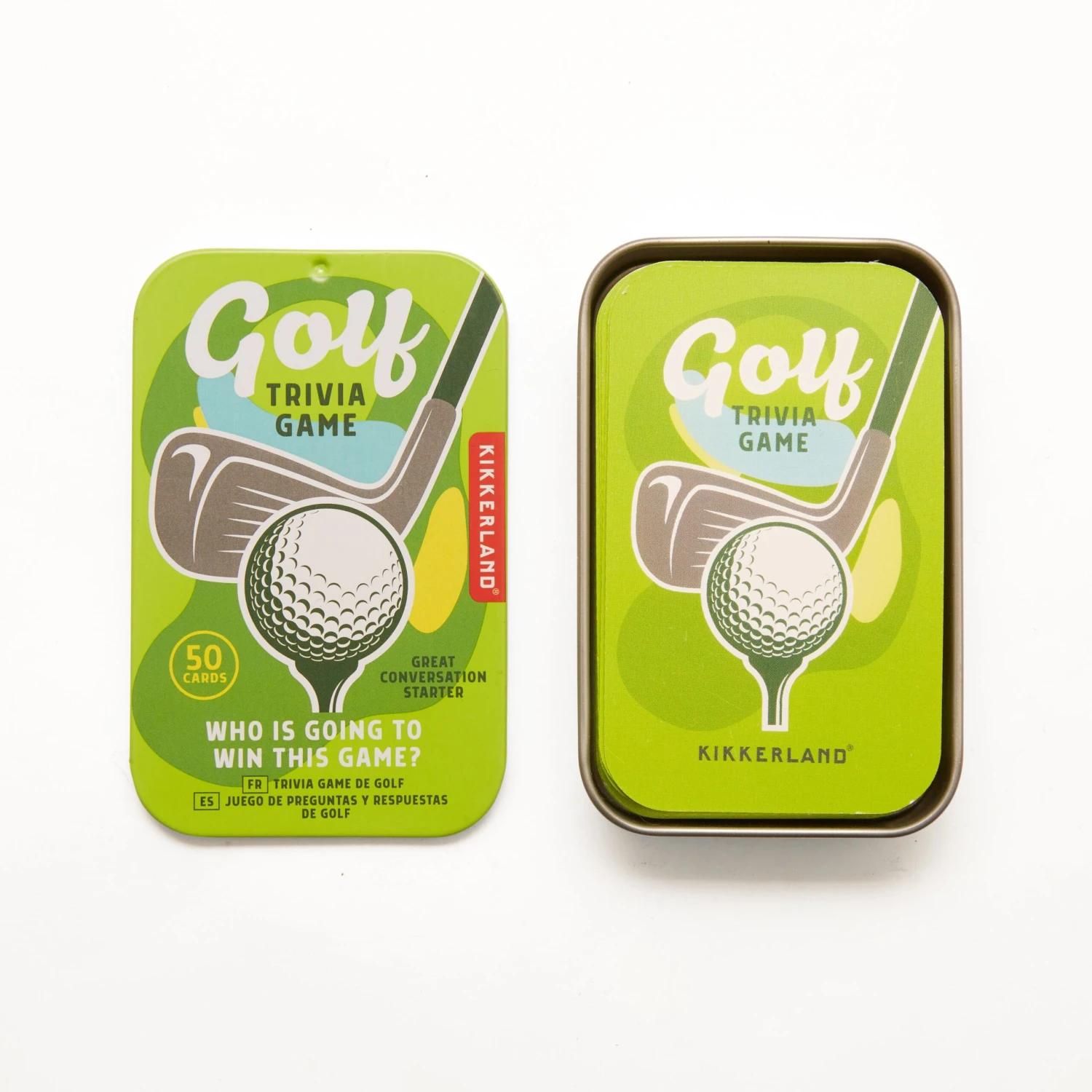 KIKKERLAND Golf Trivia Game 3 KIKKERLAND Golf Trivia Game