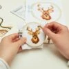 KIKKERLAND Mini Cross Stitch Kit - Deer
