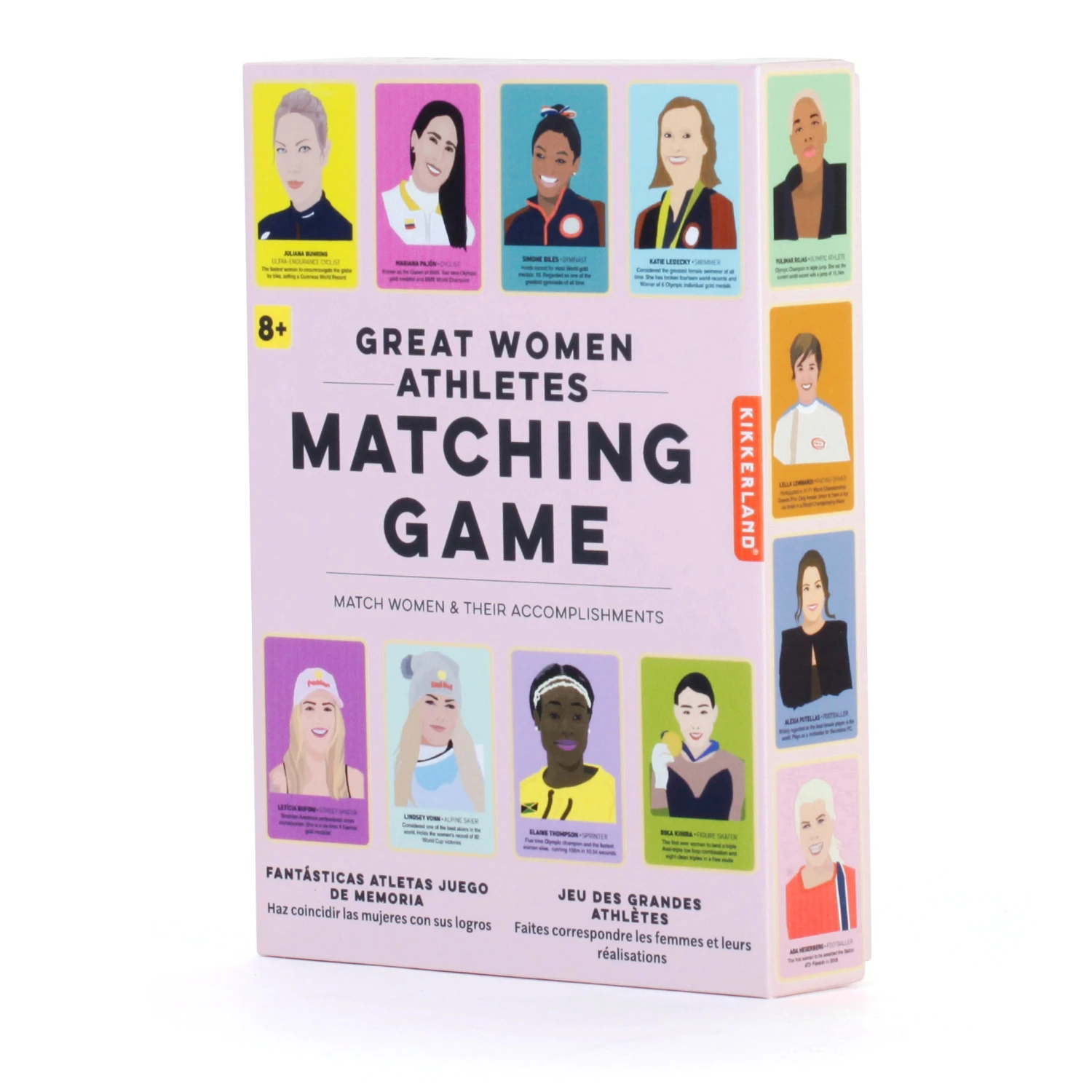 KIKKERLAND Great Women Athletes Matching Game 3 KIKKERLAND Great Women Athletes Matching Game