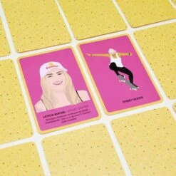 KIKKERLAND Great Women Athletes Matching Game 11 KIKKERLAND Great Women Athletes Matching Game -Kikkerland GG235 Action1