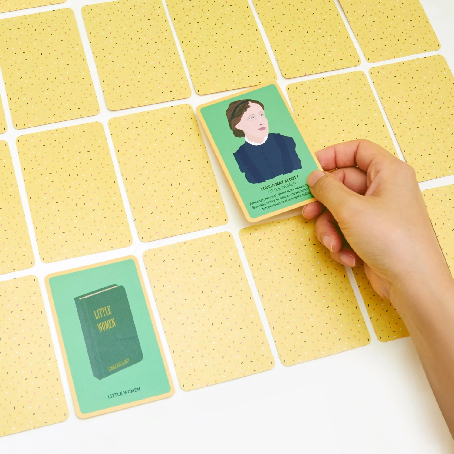 KIKKERLAND Great Women Writers Matching Game 6 KIKKERLAND Great Women Writers Matching Game - Image 4