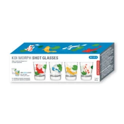 KIKKERLAND Koi Morph Shot Glasses -Kikkerland GL21 2