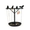 KIKKERLAND Jewelry Stand + Bird