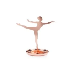 KIKKERLAND Ballerina Jewelry Stand Copper