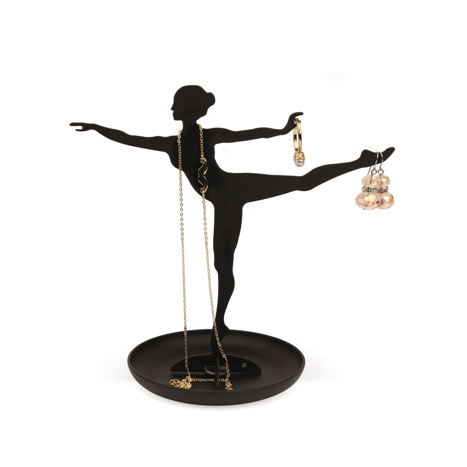 KIKKERLAND Jewelry Stand + Ballerina 3 KIKKERLAND Jewelry Stand + Ballerina