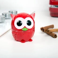 KIKKERLAND Owlet Timer -Kikkerland KT36B A OWLETTIMER ACTION 0004 71e3f268 a4bb 45a2 93da dc970974882f