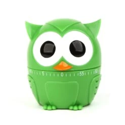 KIKKERLAND Owlet Timer -Kikkerland KT36B A Owlet Timer green