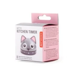 KIKKERLAND Kitchen Timer Cat -Kikkerland KT44 pkg 2