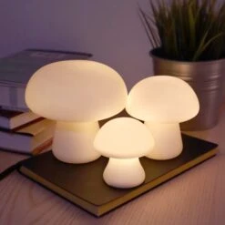 KIKKERLAND Large Mushroom Light -Kikkerland LT25 Action