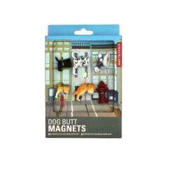 KIKKERLAND Dog Butt Magnets 6 Per Set 7 KIKKERLAND Dog Butt Magnets 6 Per Set -Kikkerland MG17 PKG