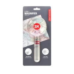 KIKKERLAND Acrylic Magnifier -Kikkerland MG47 2 in 1 Magnifier PKG