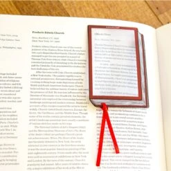 KIKKERLAND Fresnel Bookmark + Magnifier -Kikkerland MG86 FresnelBookmarkMagnifier action faeeb0e7 d784 472e b6ca f2582bf71ccf