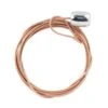 KIKKERLAND Copper Photo Card Holder With Magnets -Kikkerland MH35 CO Cable Photo Holder Metallic.Copper