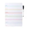 KIKKERLAND Daily Dry Erase Board 2 KIKKERLAND Daily Dry Erase Board -Kikkerland MH70 Weekly Dry Erase Board