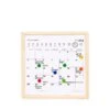 KIKKERLAND Mini White Board Calendar -Kikkerland MH76 S MiniWhiteboardCalendar