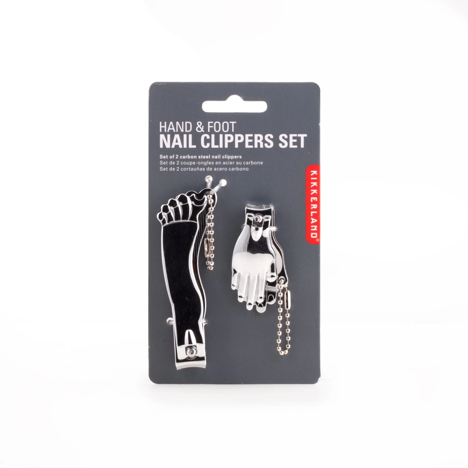 KIKKERLAND Hand And Foot Nail Clipper Combo 4 KIKKERLAND Hand And Foot Nail Clipper Combo - Image 2