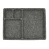 KIKKERLAND Felt Catch-All Tray -Kikkerland OR112 FeltCatchalltray WB