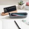 KIKKERLAND Felt Pencil Case And Phone Holder -Kikkerland OR118