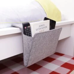 KIKKERLAND Felt Bedside Caddy