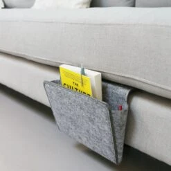 KIKKERLAND Felt Bedside Caddy 12 KIKKERLAND Felt Bedside Caddy -Kikkerland OR74 1