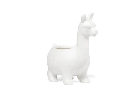 KIKKERLAND Lloyd The Llama Planter 4 KIKKERLAND Lloyd The Llama Planter - Image 2