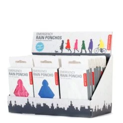 KIKKERLAND Emergency Rain Ponchos 21 KIKKERLAND Emergency Rain Ponchos -Kikkerland PO01 A RAINPONCHO2 NEW