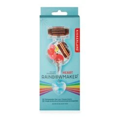 KIKKERLAND Rainbowmaker Heart -Kikkerland RM1588H heartrainbowmaker pkg