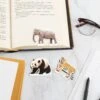 KIKKERLAND Asian Mammals Bookmark -Kikkerland ST123