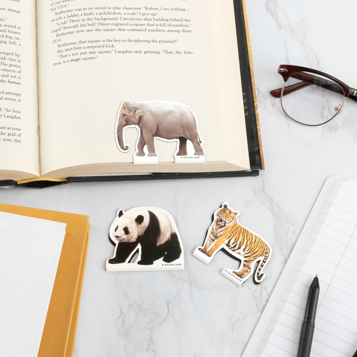 KIKKERLAND Asian Mammals Bookmark 3 KIKKERLAND Asian Mammals Bookmark