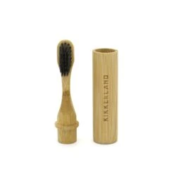 KIKKERLAND On-the-Go Bamboo Toothbrush