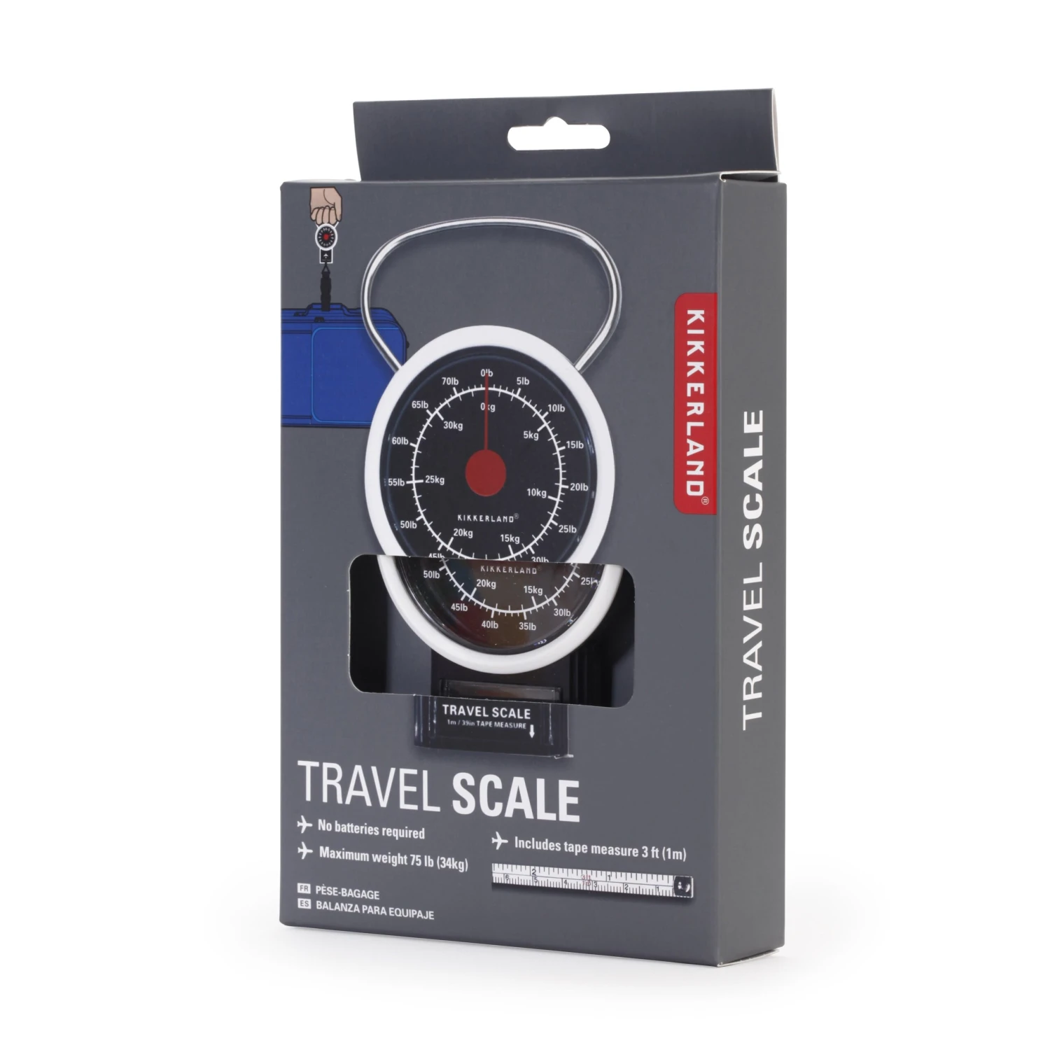 KIKKERLAND Travel Luggage Scale 4 KIKKERLAND Travel Luggage Scale - Image 2