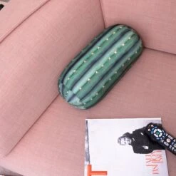 KIKKERLAND Cactus Pillow Head Rest - For At Home Or During Travel -Kikkerland TT34 Cactus Pillow 0279