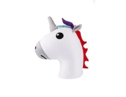 KIKKERLAND Unicorn Zip & Flip Pillow -Kikkerland TT39 UNICORN ZIP FLIP HEAD PROFILE WB 0242