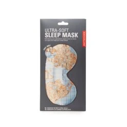 Kikkerland Ultra Soft Sleep Mask Maps 9 Kikkerland Ultra Soft Sleep Mask Maps -Kikkerland TT49 A pkg 2s