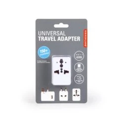 KIKKERLAND Universal Travel Adapter 13 KIKKERLAND Universal Travel Adapter -Kikkerland UL08 EU 1