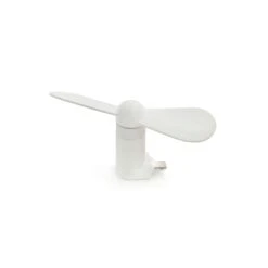 KIKKERLAND IPhone Super Fan With OVP -Kikkerland US108 A EU MINI I5 I6 SUPER FAN WHITE