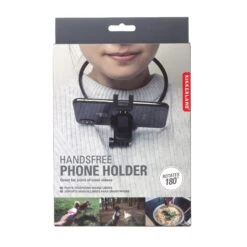 KIKKERLAND Hands Free Phone Holder 9 KIKKERLAND Hands Free Phone Holder -Kikkerland US203 pkg2