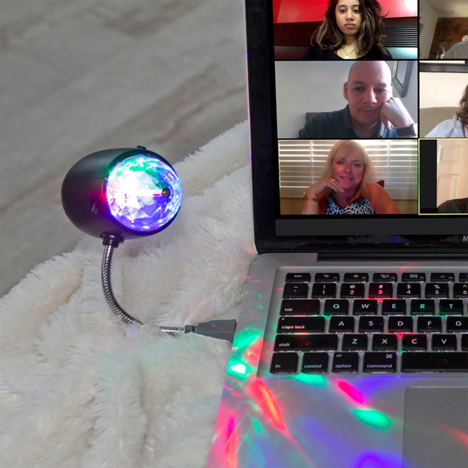 KIKKERLAND Disco USB Light 4 KIKKERLAND Disco USB Light - Image 2