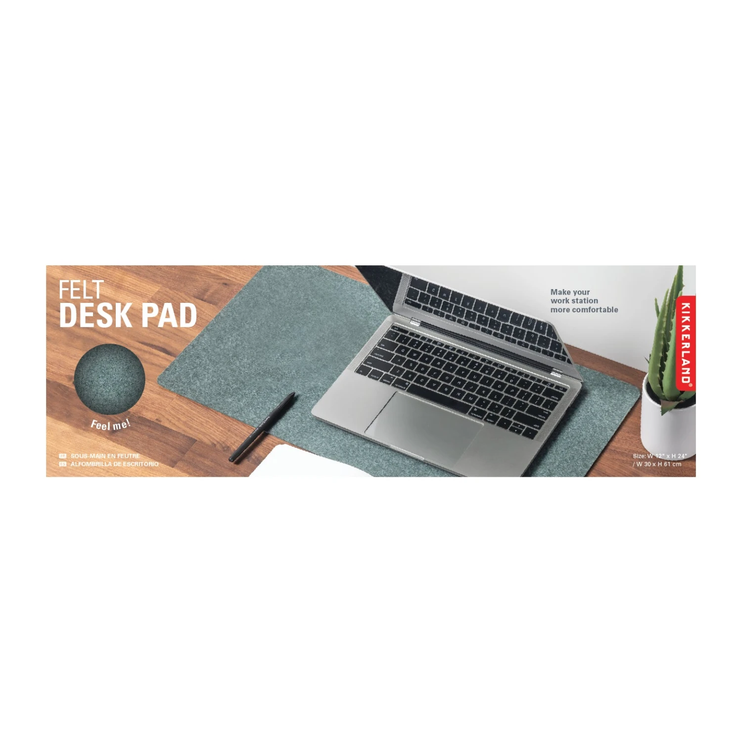 KIKKERLAND Felt Desk Pad 5 KIKKERLAND Felt Desk Pad - Image 3