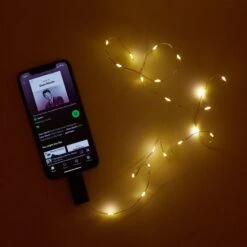 KIKKERLAND Sound Activated String Light